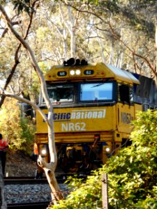 Train derailment, Glenalta - NR62