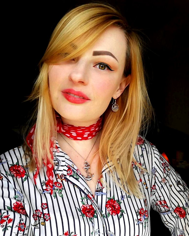 polka dots and flowers