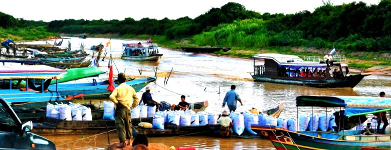 Siem reap river photo