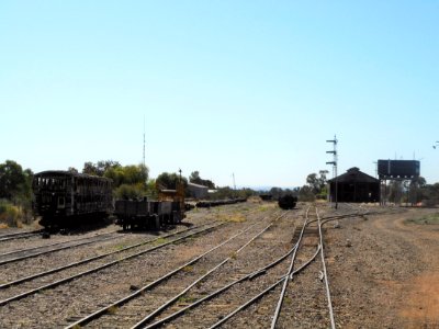 Quorn railyards photo