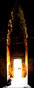 Inside Angkor wat photo