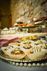 Party pastry brown wedding