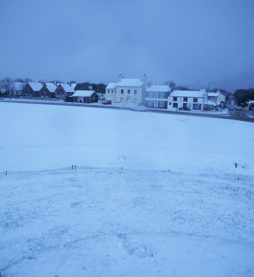 Looking down from Tynwald Hill towards Culture Vannin
