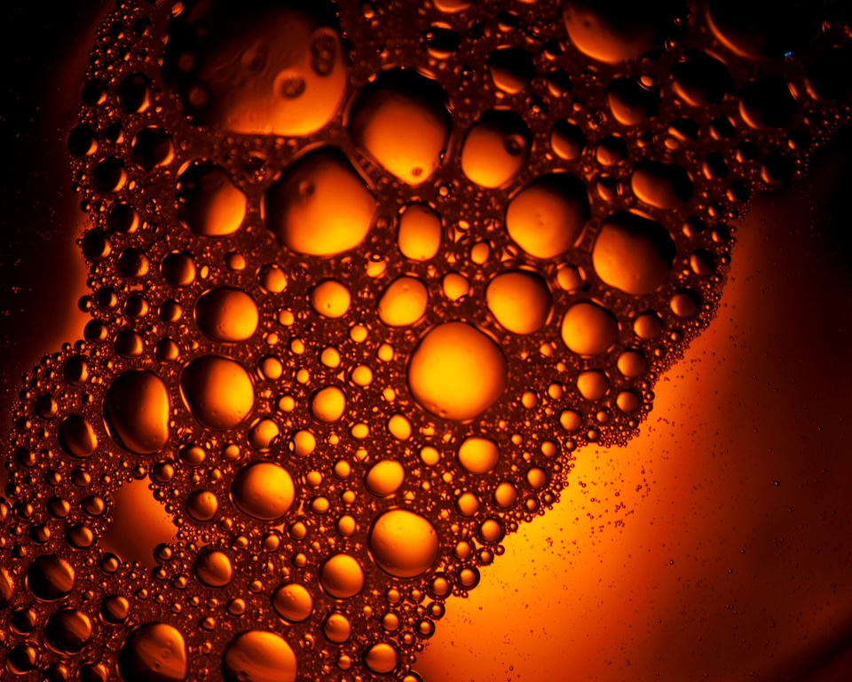 Drink brown beverage