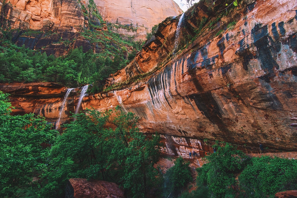 Abyss water stream