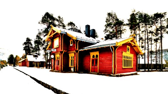Byglandsfjord railway station photo