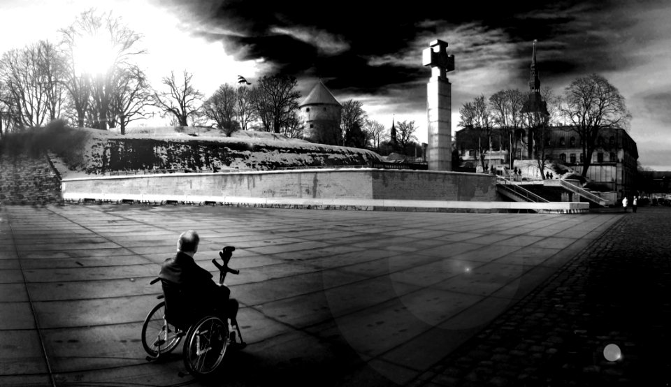 Asbjorn Oad (øksa), freedom square, vanalinn, Tallinn, estonia