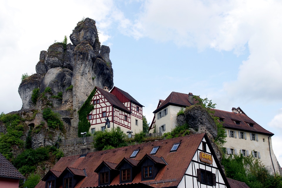 Fachwerkhaus fortress old building