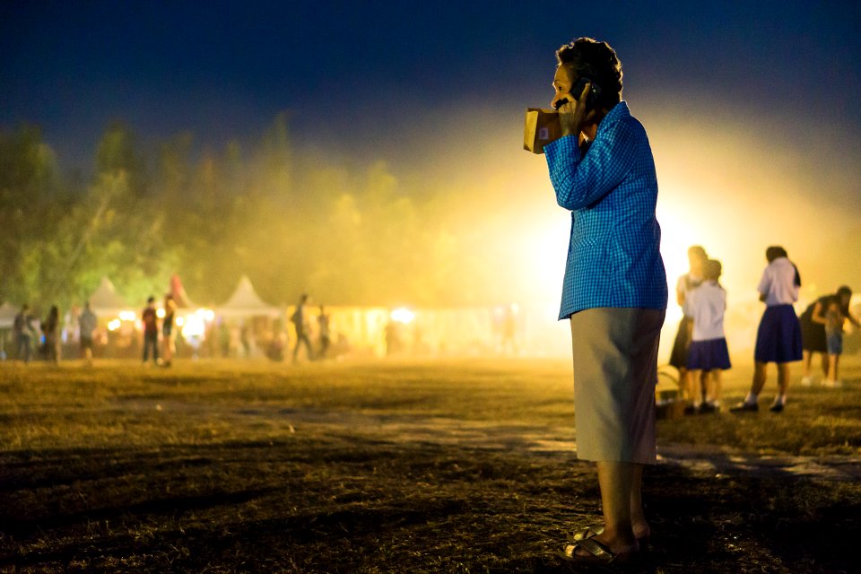 Lost at the festival
