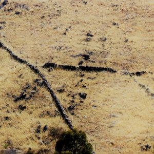 Old dry stone walls