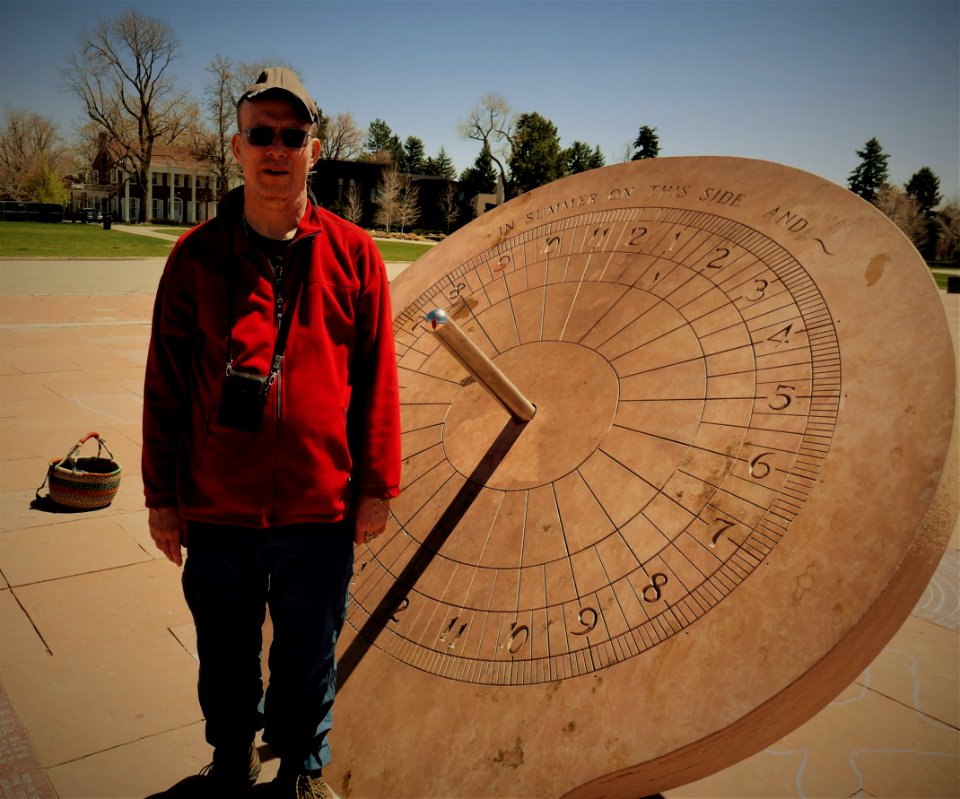 A photo taken of me in Denver's Kramner Park