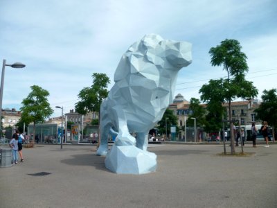 Le lion bleu