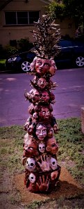 An Interesting Art Piece in Denver's Congress Park Neighborhood
