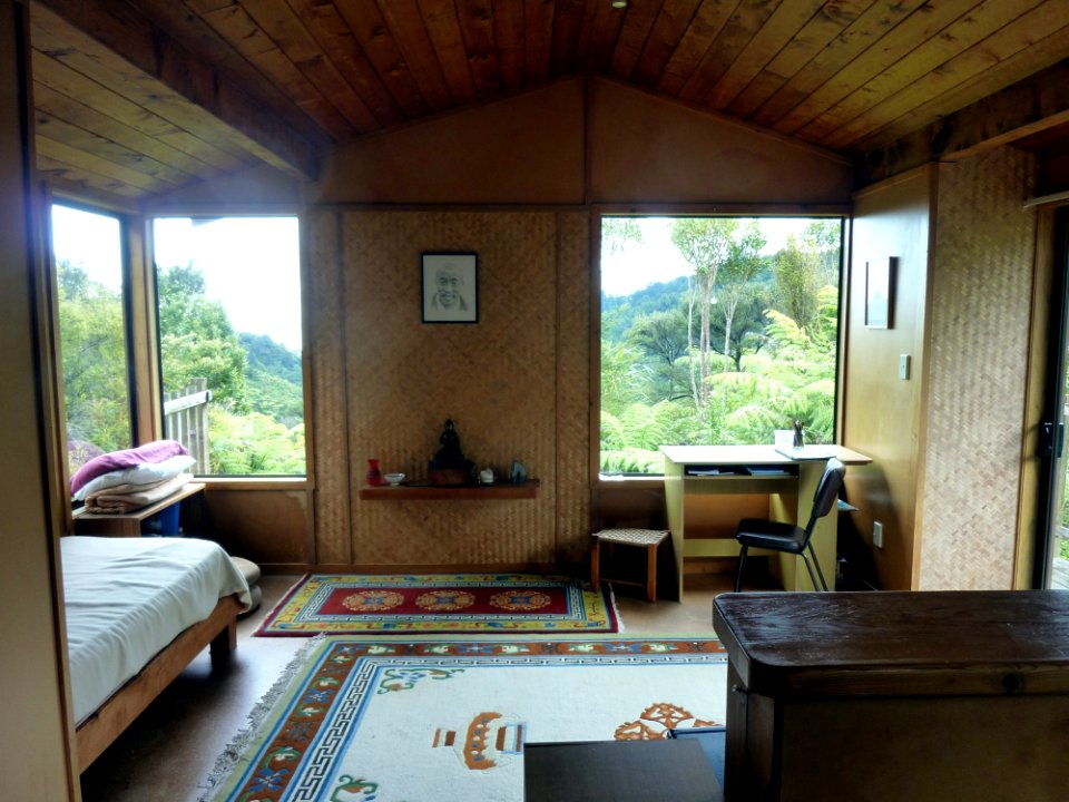 inside view out back