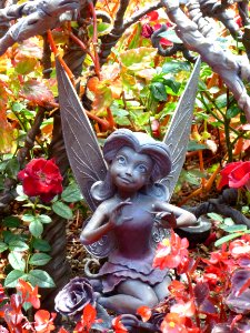 Fairy Statue at Disneyland