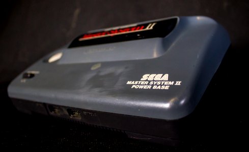 Sega Master System II console v2 color