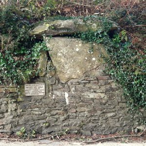 The Giant's Grave, Bronze Age burial mound, Isle of Man photo