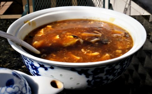 Hot and Sour Soup I'd like to share with Atefeh at Fortune Noodle and Wok in Denver's Cherry Creek North. photo