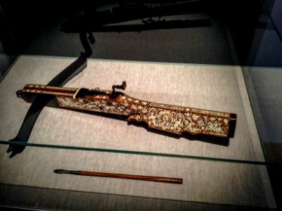 crossbow in the museum (ústí nad labem) photo
