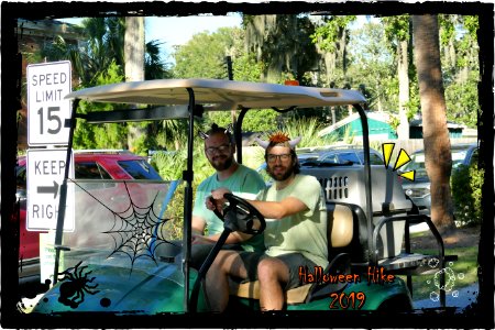 Clint & Connor -Golf Cart