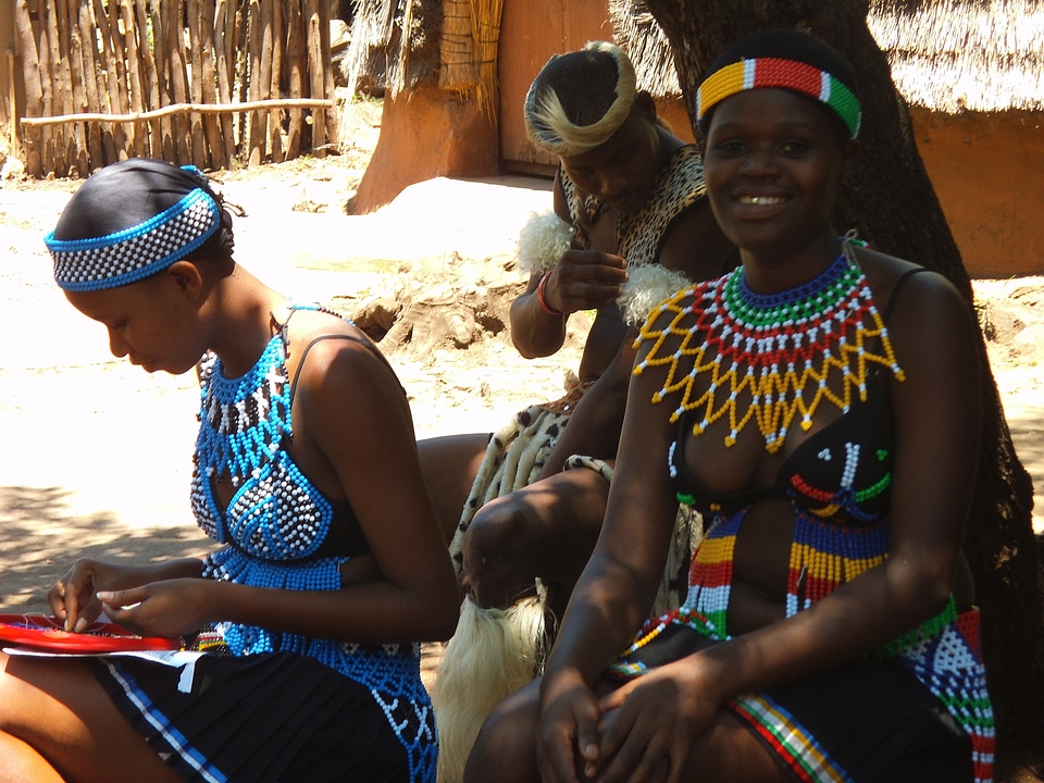 African girl summer