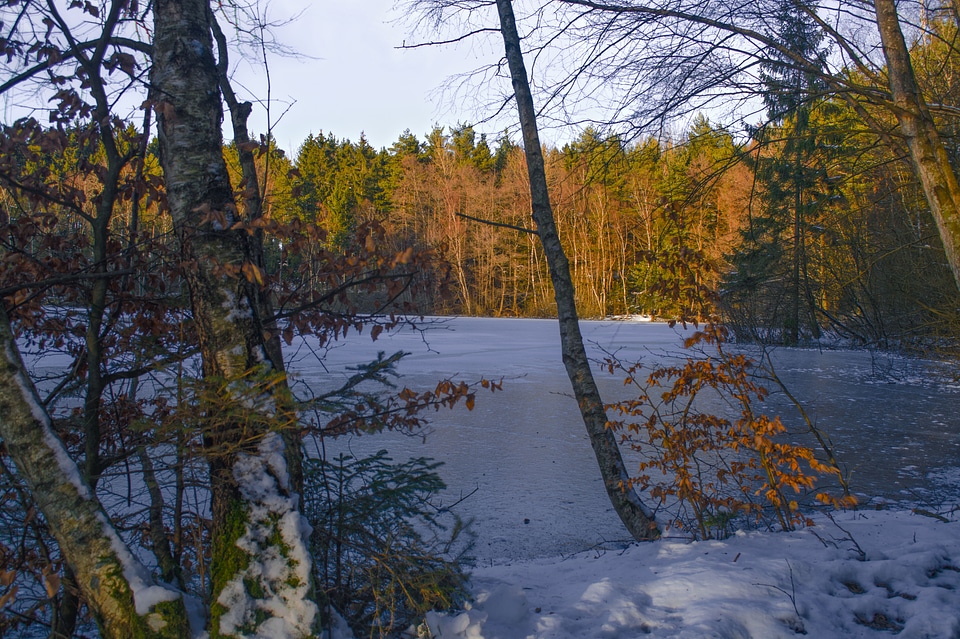 Ice snow water