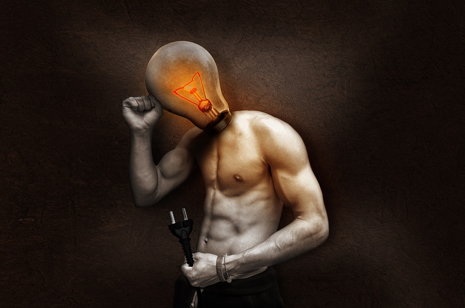 Glow glow lamp shining