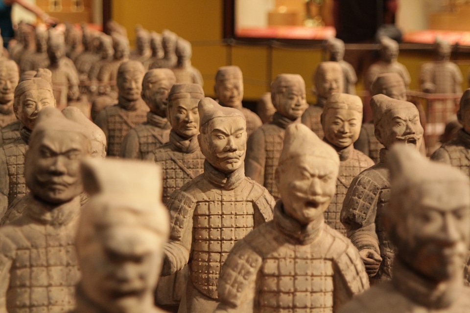 Sculpture asia warrior