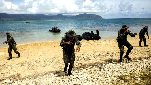 PMC Beach Insertion Rehearsal