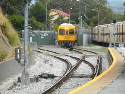 Adelaide Metro - leaving the Belair Yard photo
