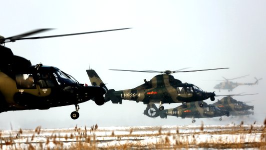 Z-9 Light Attack Helicopters