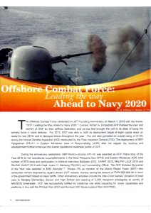 Offshore Combat Force: Leading the Way Ahead to Navy 2020 by Lt. Wilfredo F. Nefalar Jr. (PN) p. 1 of 3 photo