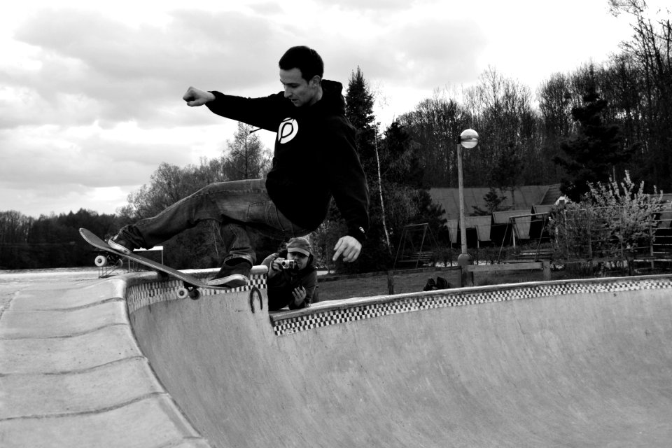 Skateboarding edit