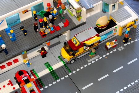 Lego airport photo