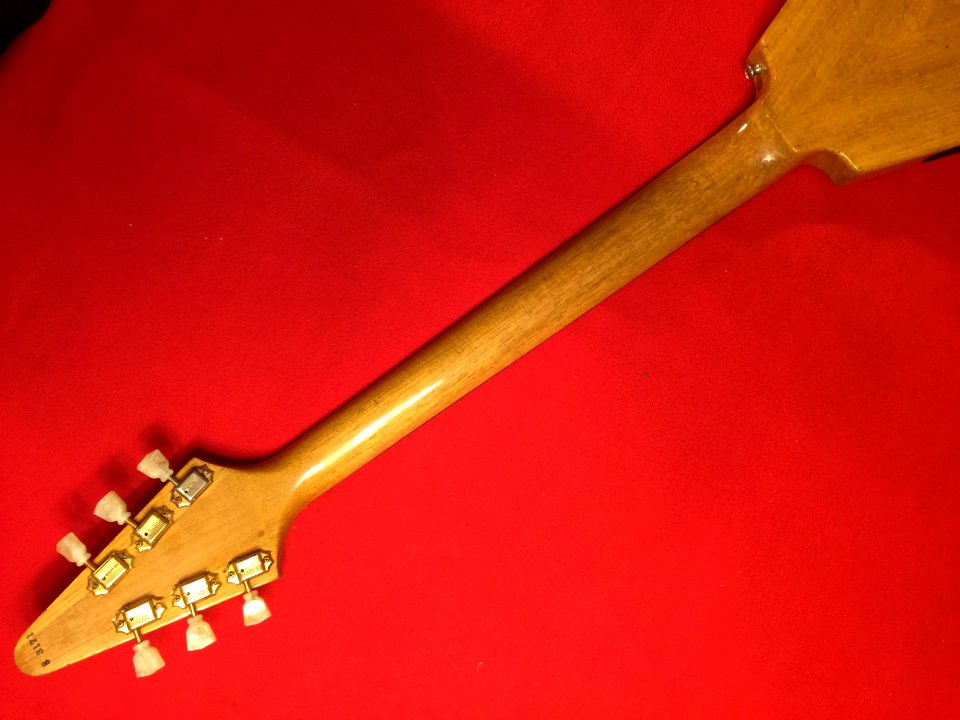 Neck 1958 Gibson Flying V Korina