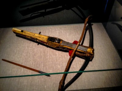 crossbow in the museum (ústí nad labem) photo