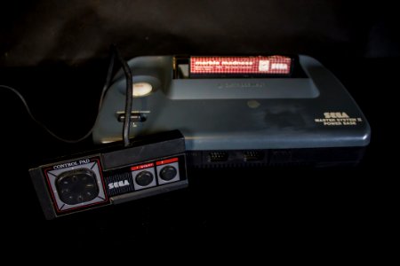 Sega Master System II with controller v2 photo