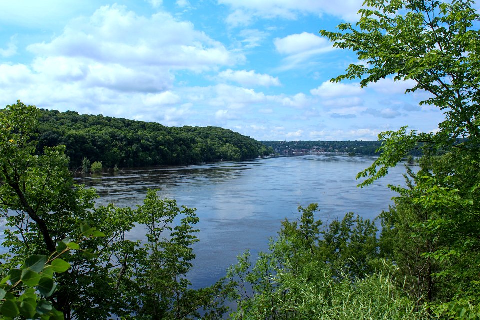 RuppA StillwaterBoomsite ViewofStillwaterDuringFlood 20160715 vpr