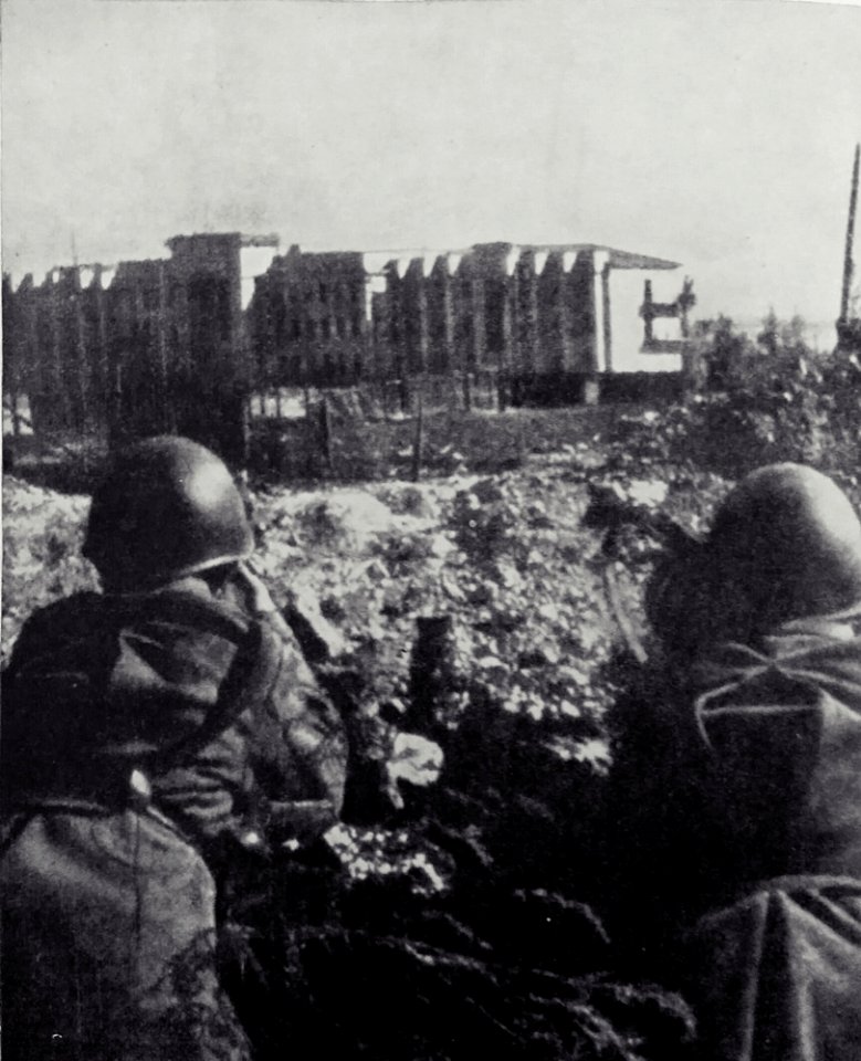 Octubre 23, 1942. Lucha en las calles de Stalingrado