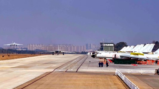 H-6K Bomber Read for Take Off