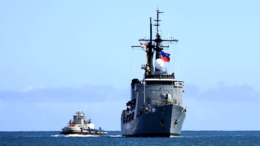 BRP Andres Bonifacio Arrives in Hawaii