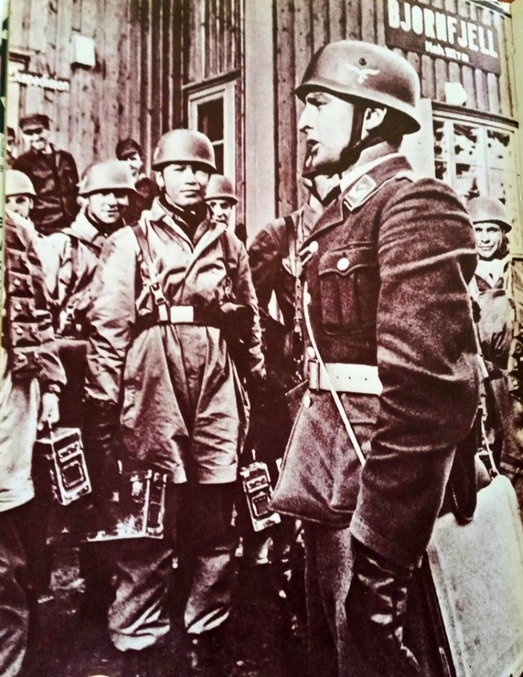 1940 - Paracaídistas alemanes en Noruega