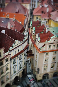 Prague miniature model