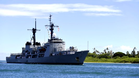 BRP Andres Bonifacio Arrives in Hawaii