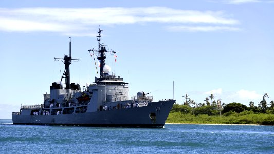 BRP Andres Bonifacio Arrives in Hawaii photo