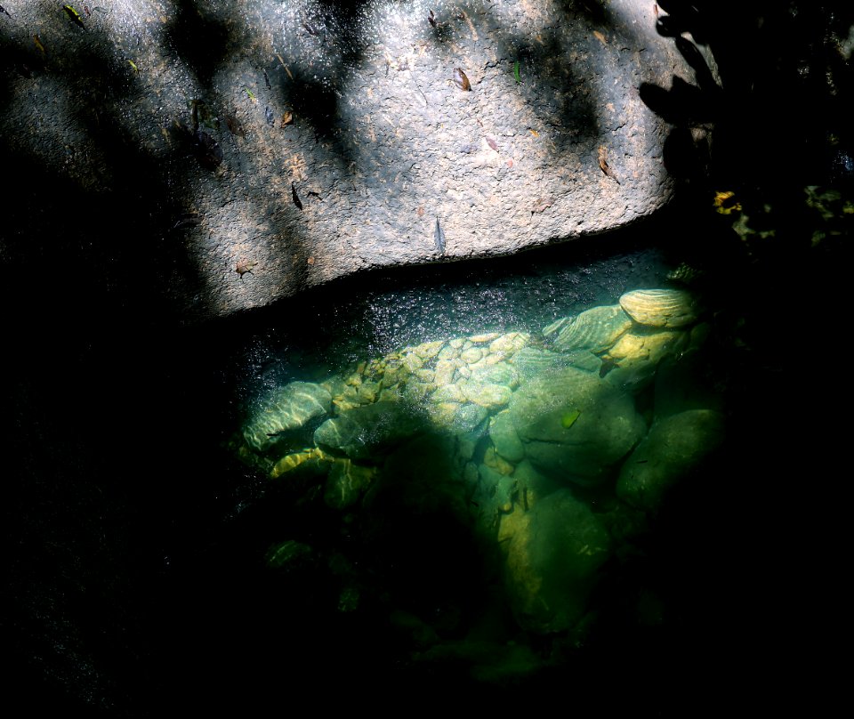 Natural water pool in Lívingston