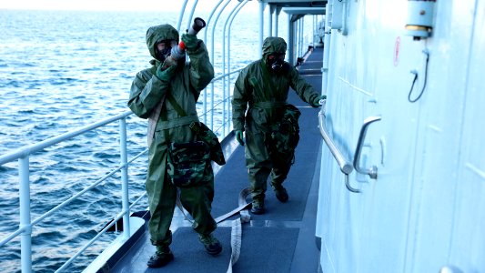 Type 052 Harbin Destroyer Sailors