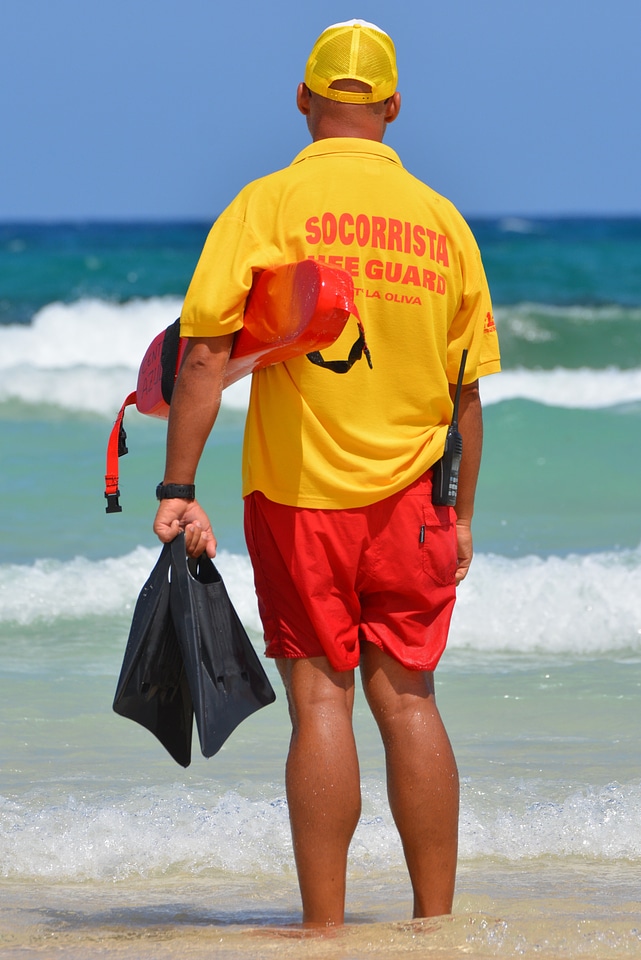 Job uniform beach