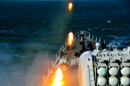 Type 052 Harbin Destroyer Decoy Launcher