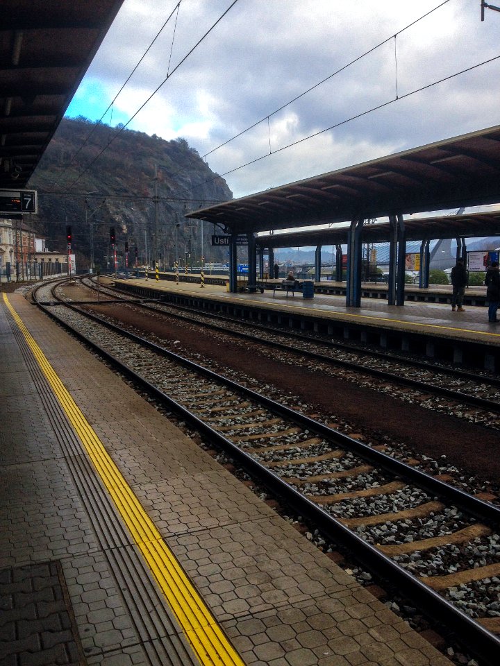 railway station ústí nad labem